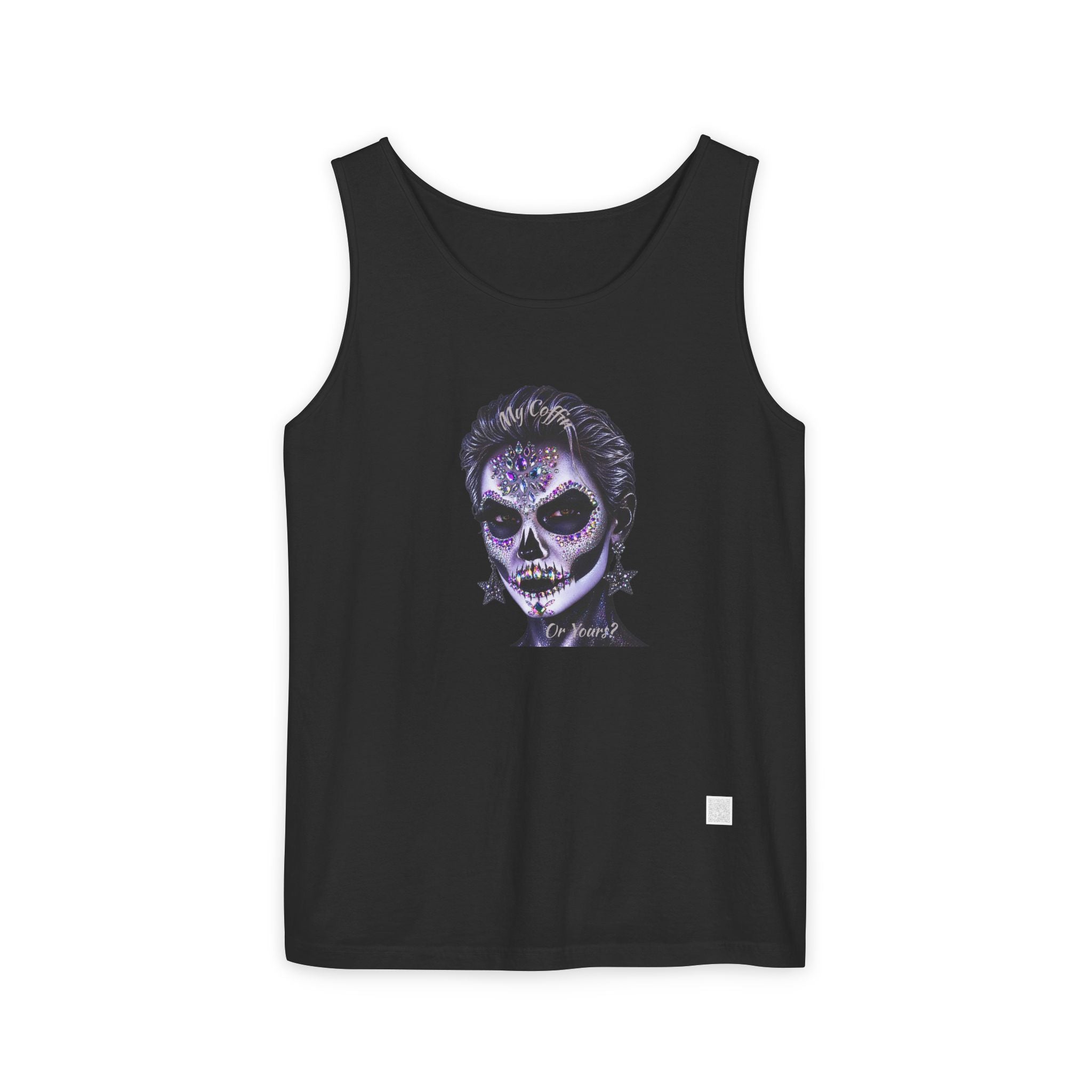 Halloween - Día de los Muertos -Unisex Garment-Dyed Tank Top