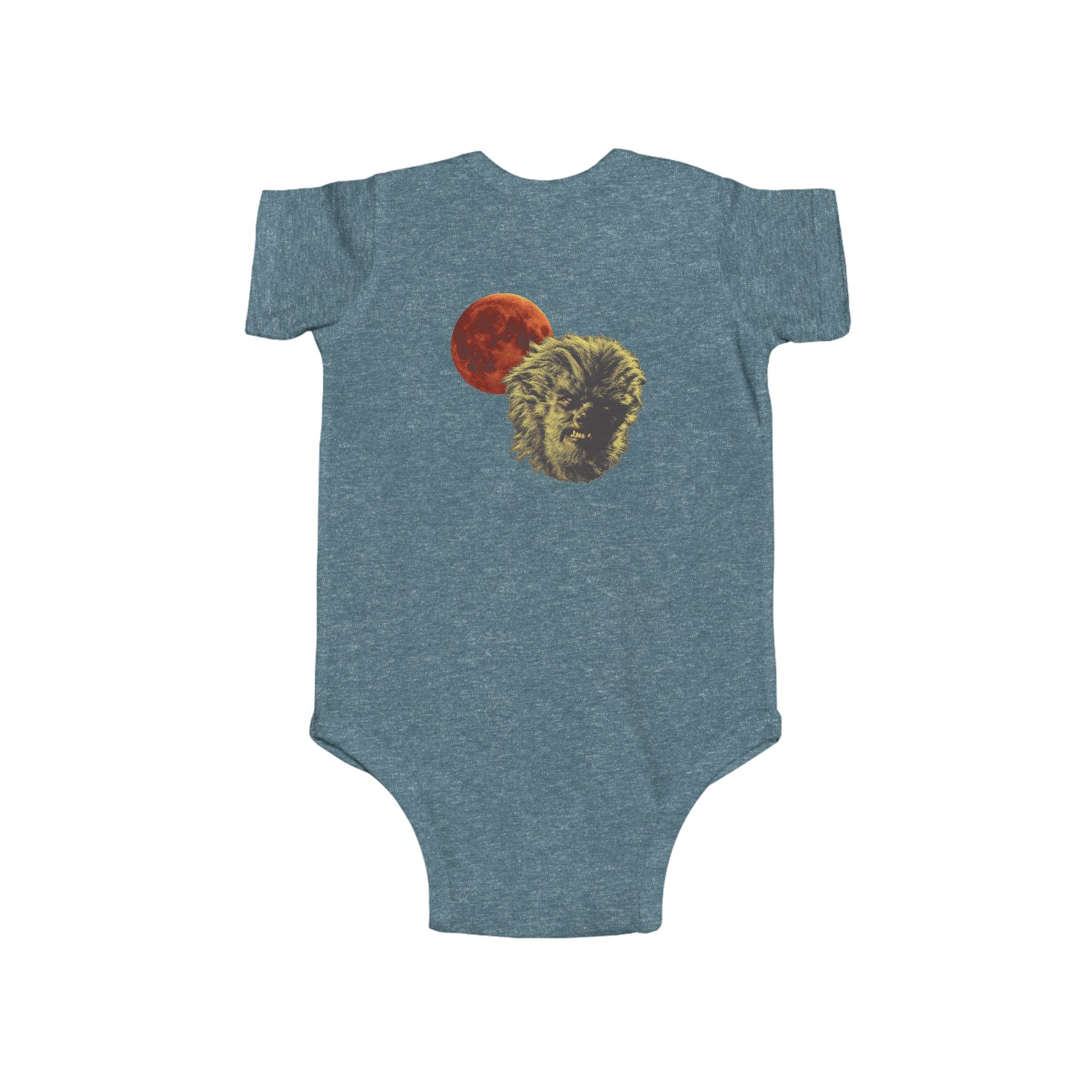 Halloween - Midnight Moon and Werewolf - Infant Fine Jersey Bodysuit
