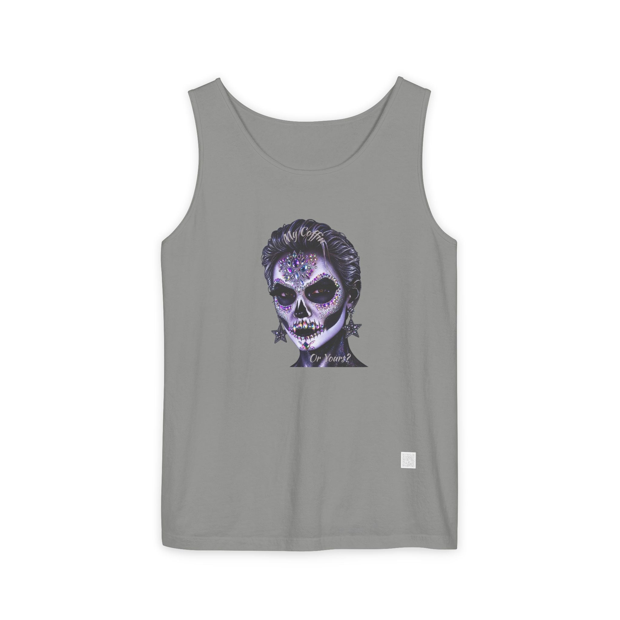 Halloween - Día de los Muertos -Unisex Garment-Dyed Tank Top