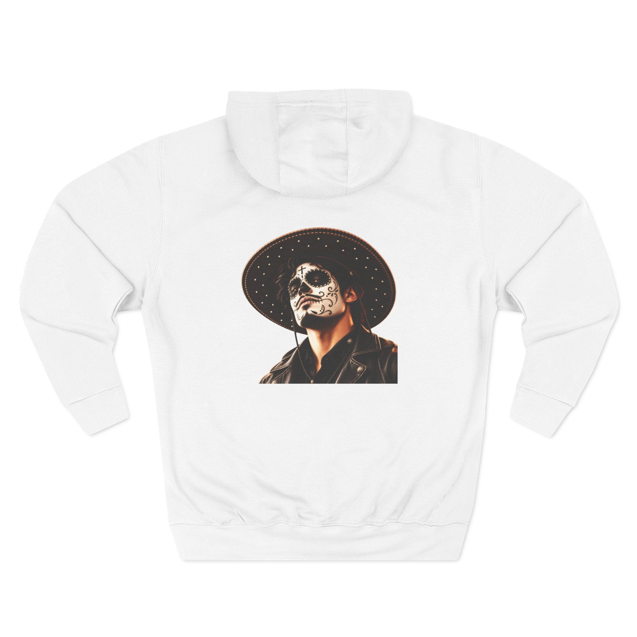 Halloween - Día de los Muertos -Three-Panel Fleece Hoodie