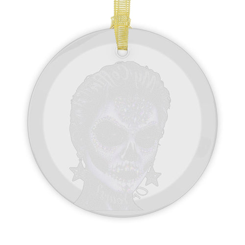 Halloween - Día de los Muertos - Glass Ornaments