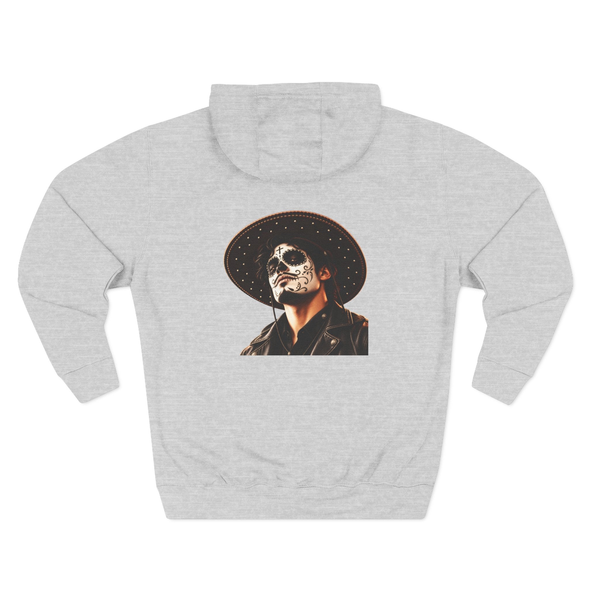 Halloween - Día de los Muertos -Three-Panel Fleece Hoodie