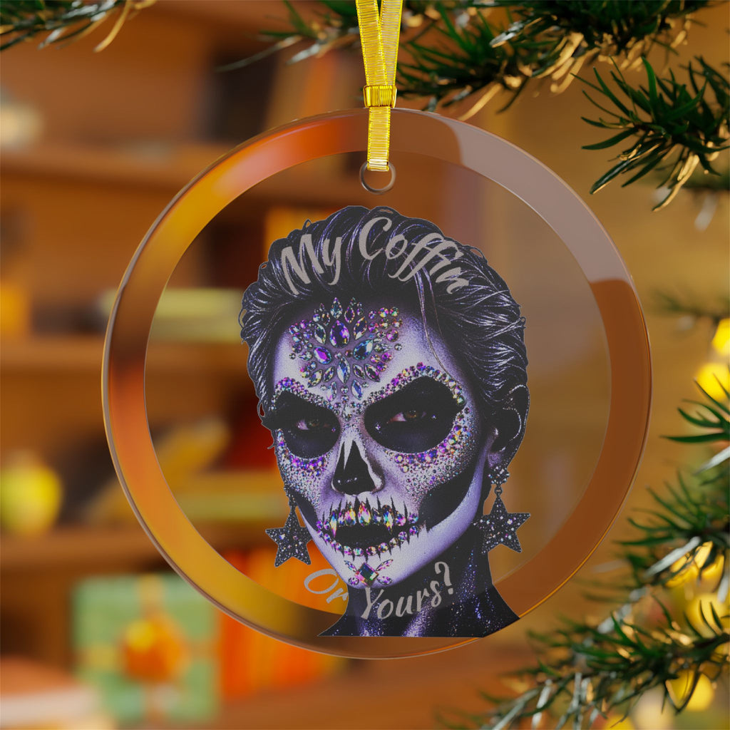 Halloween - Día de los Muertos - Glass Ornaments