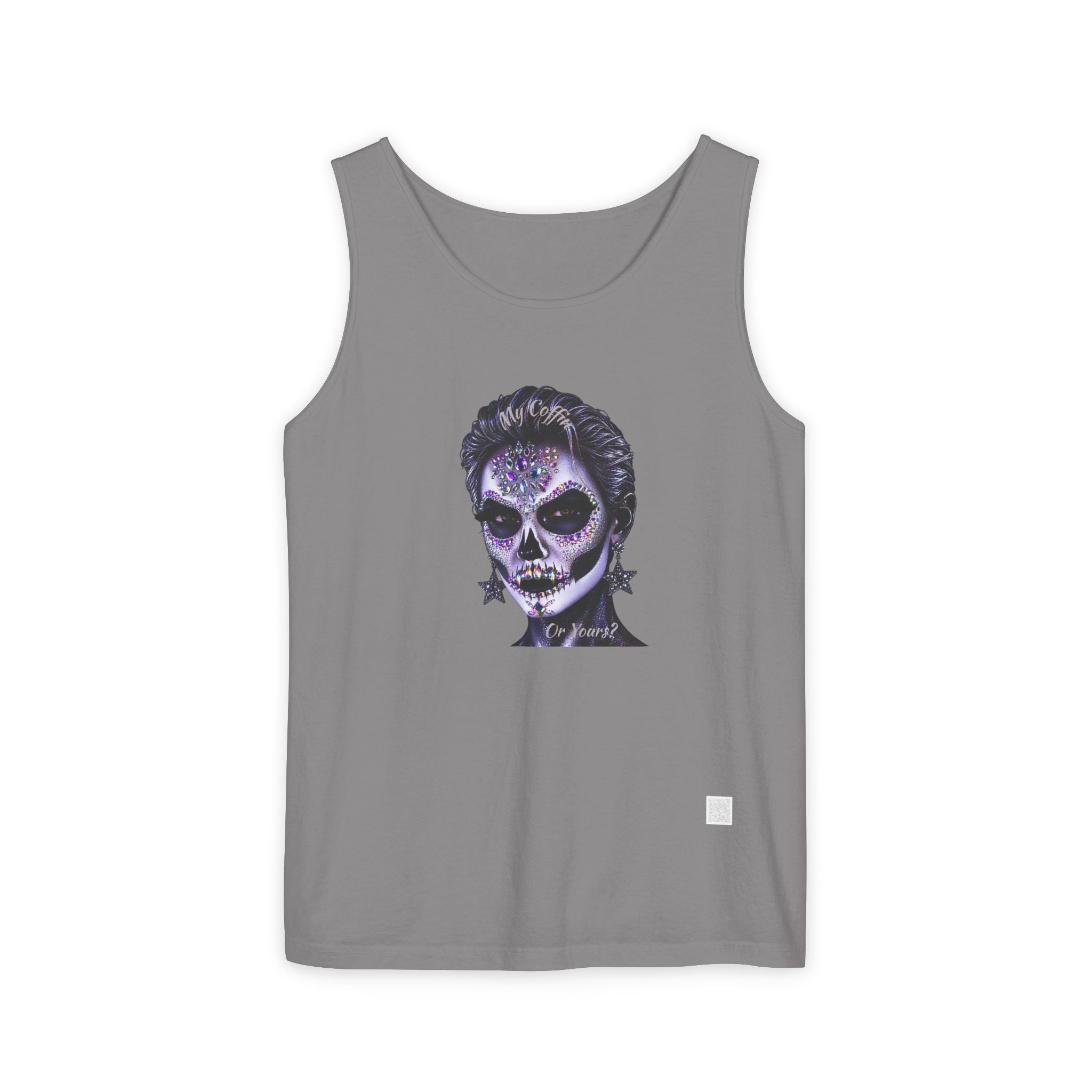 Halloween - Día de los Muertos -Unisex Garment-Dyed Tank Top