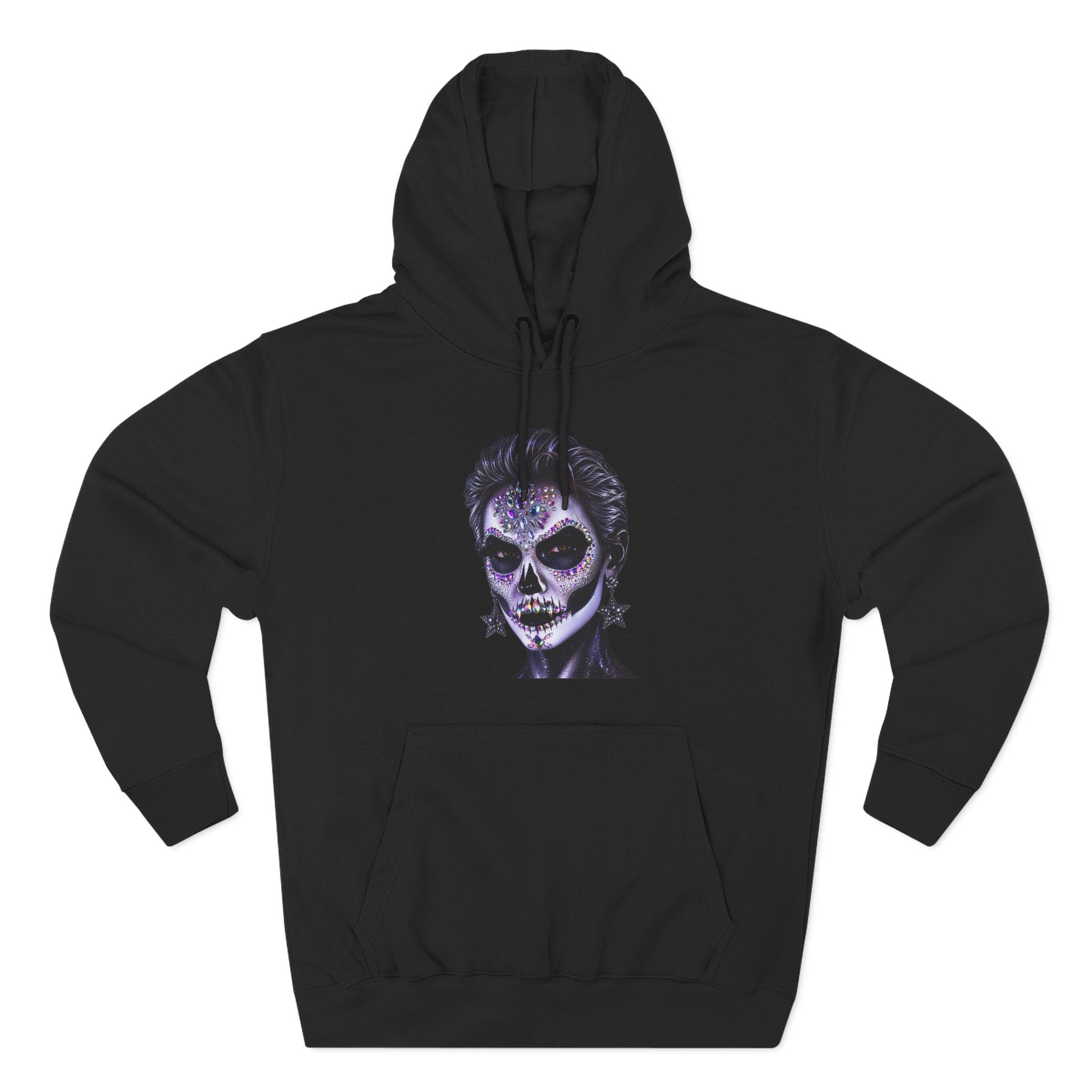 Halloween - Día de los Muertos -Three-Panel Fleece Hoodie