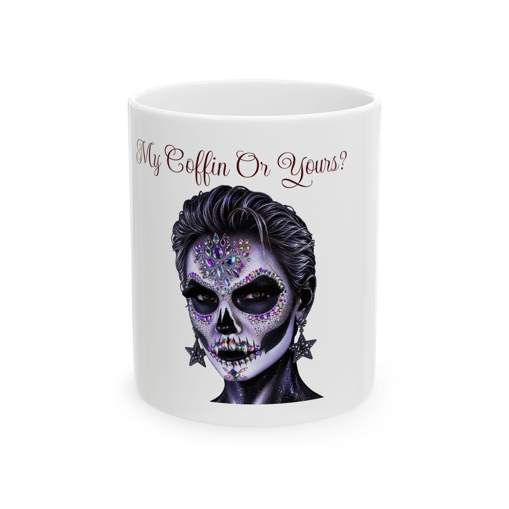 Halloween - Día de los Muertos -Ceramic Mug, (11oz, 15oz)