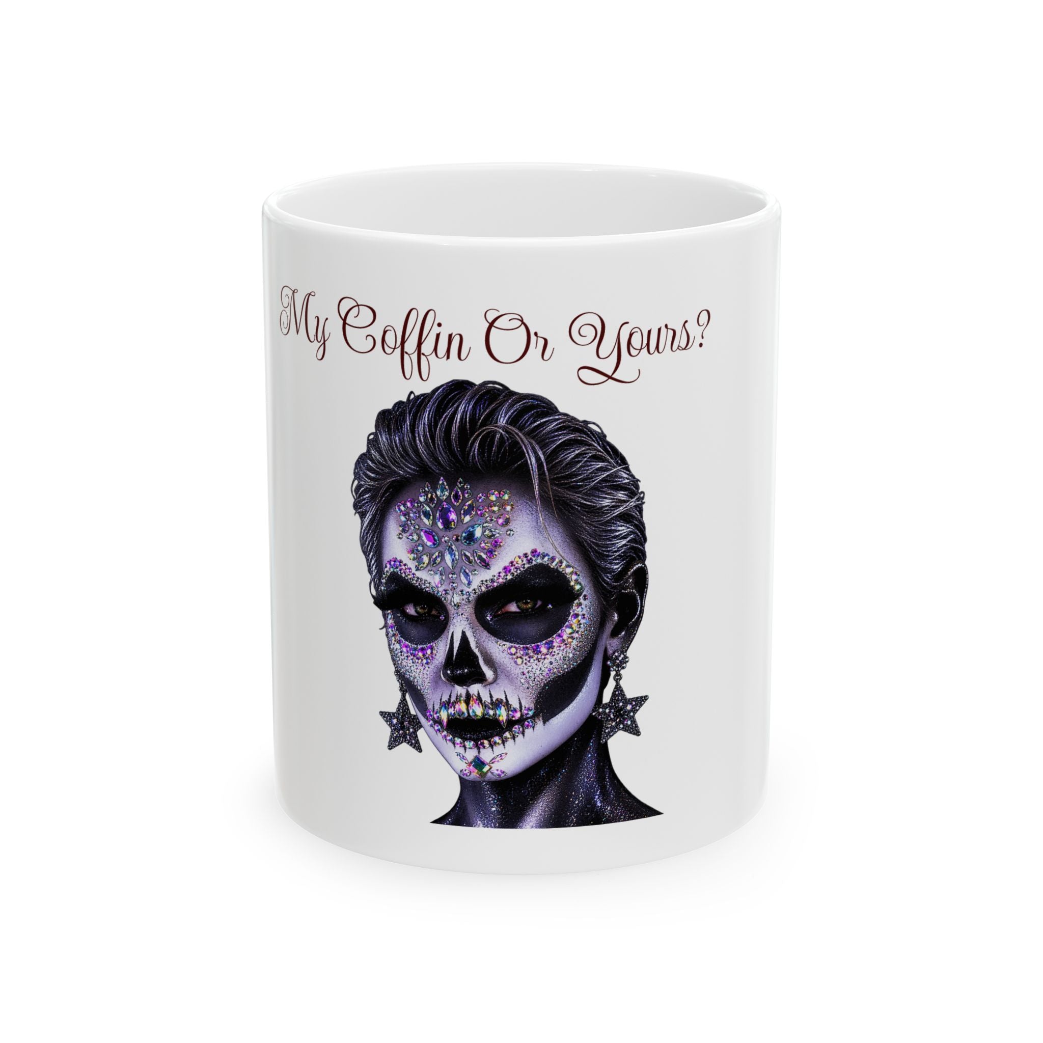 Halloween - Día de los Muertos -Ceramic Mug, (11oz, 15oz)