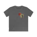 Halloween - Midnight Moon and Werewolf - Kids Softstyle Tee