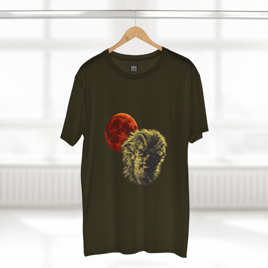 Halloween - Midnight Moon and Werewolf - Adult Staple Tee
