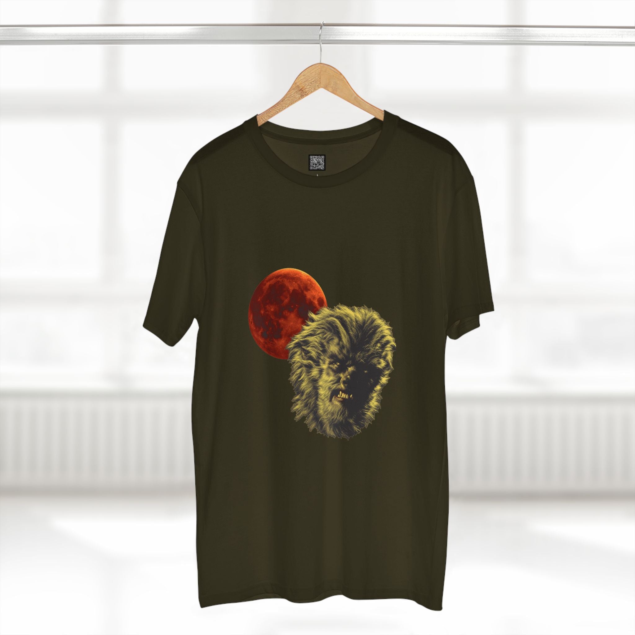Halloween - Midnight Moon and Werewolf - Adult Staple Tee
