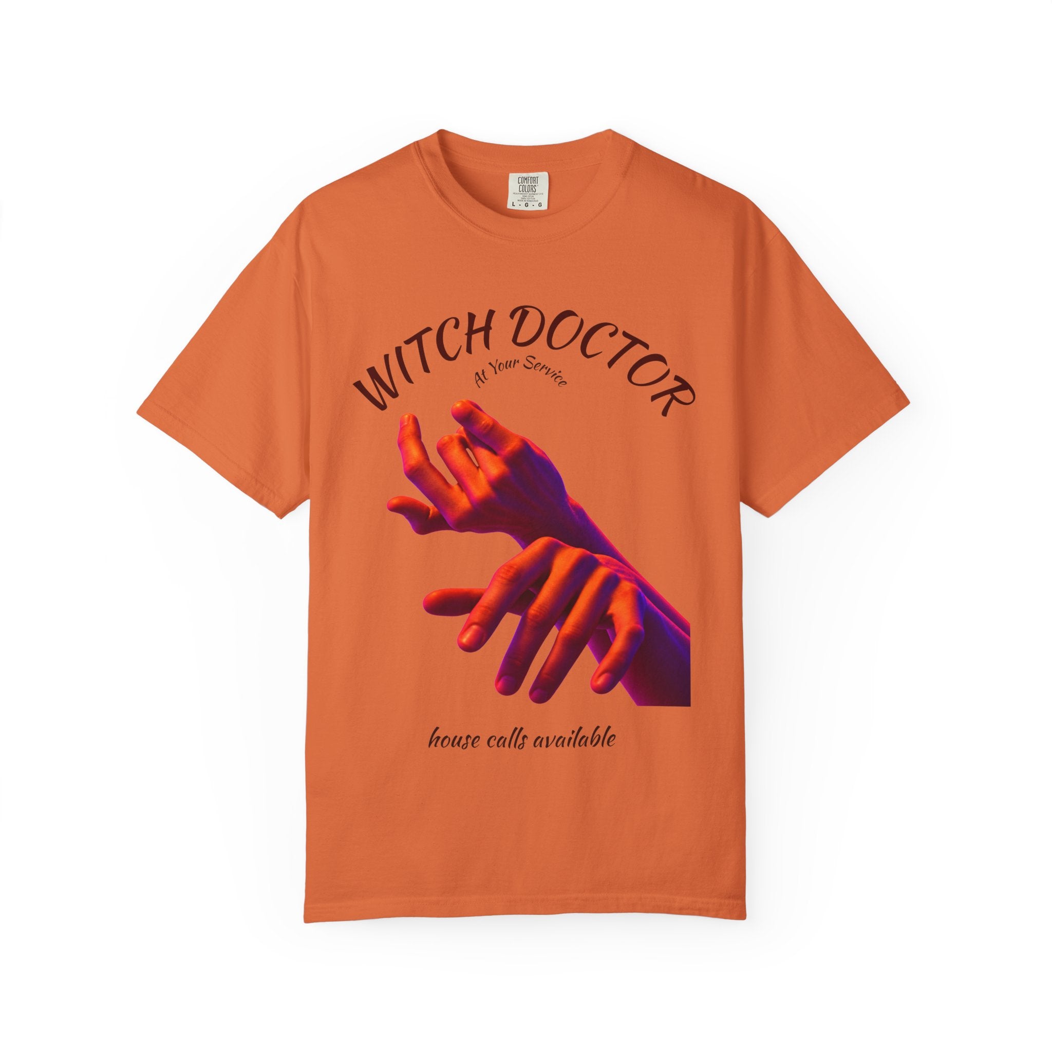 Halloween - Witch Doctor - Unisex Garment-Dyed T-shirt
