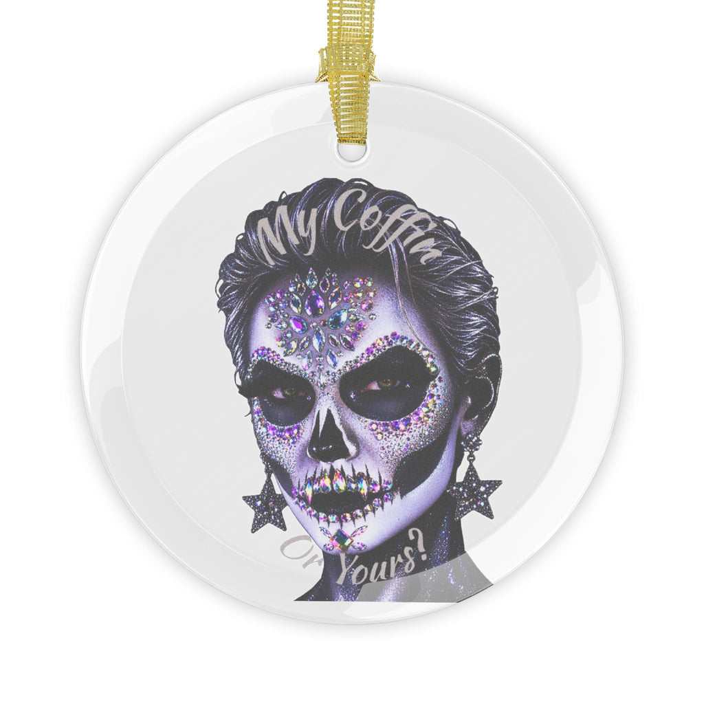 Halloween - Día de los Muertos - Glass Ornaments