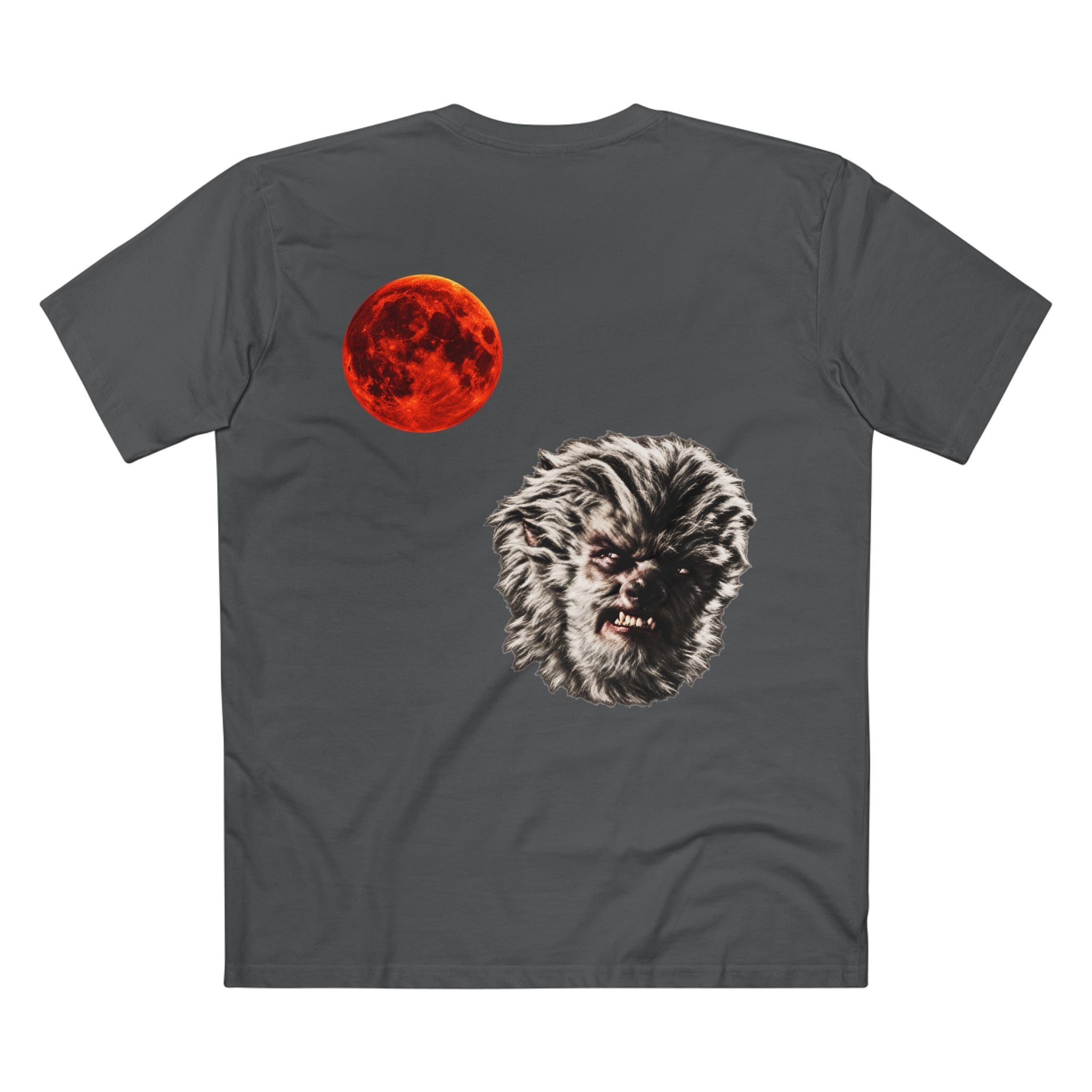 Halloween - Midnight Moon and Werewolf - Adult Staple Tee
