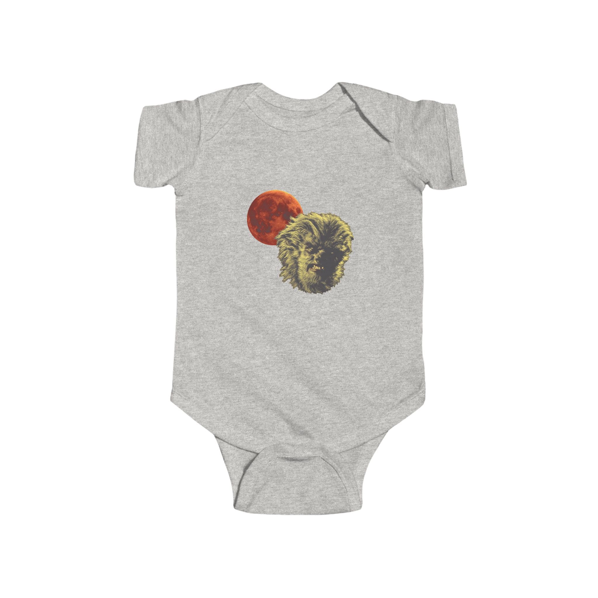 Halloween - Midnight Moon and Werewolf - Infant Fine Jersey Bodysuit