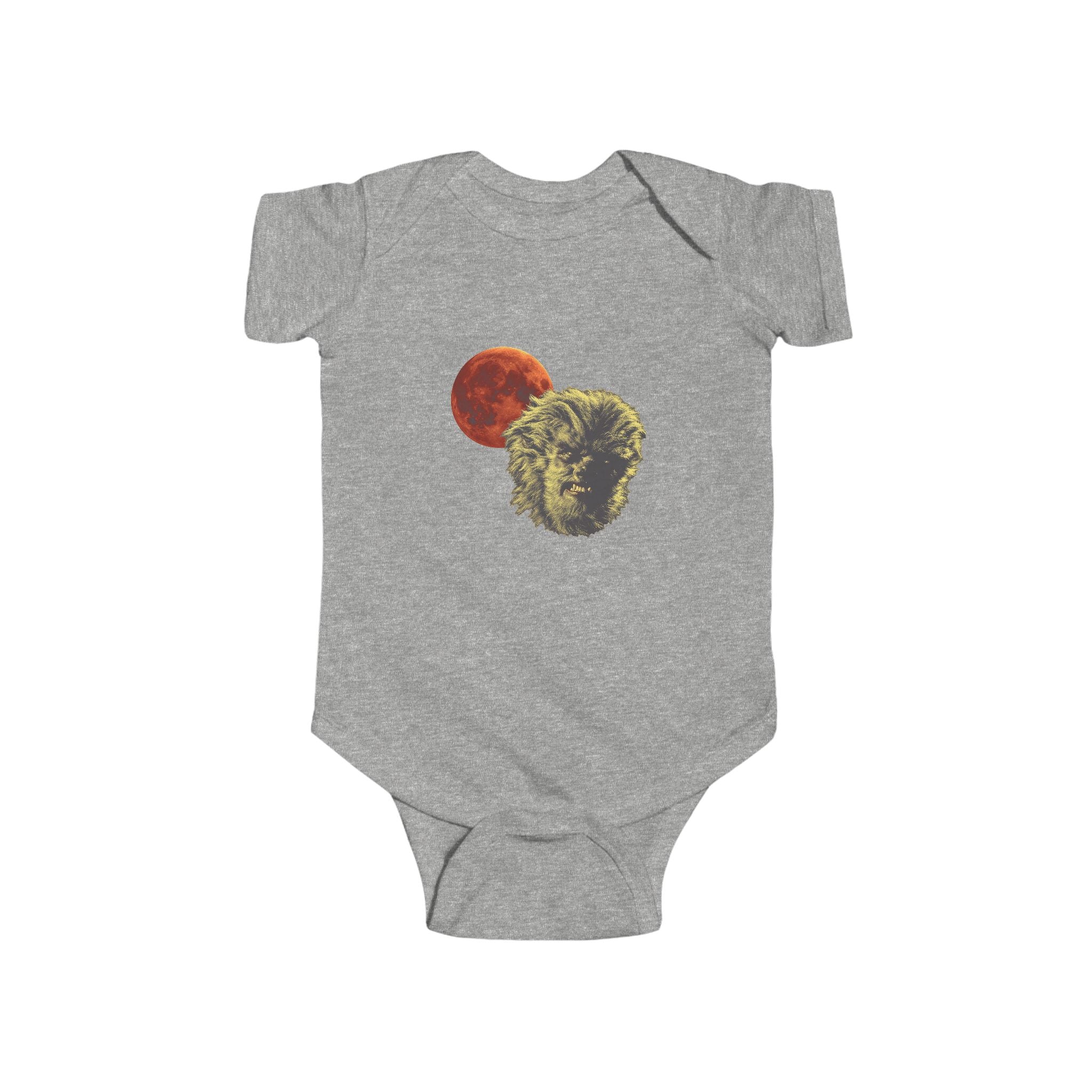 Halloween - Midnight Moon and Werewolf - Infant Fine Jersey Bodysuit
