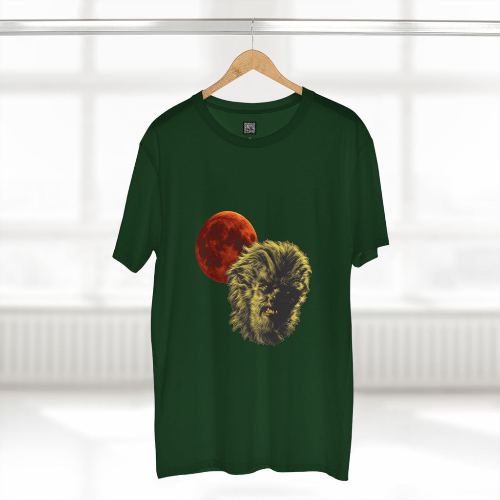 Halloween - Midnight Moon and Werewolf - Adult Staple Tee