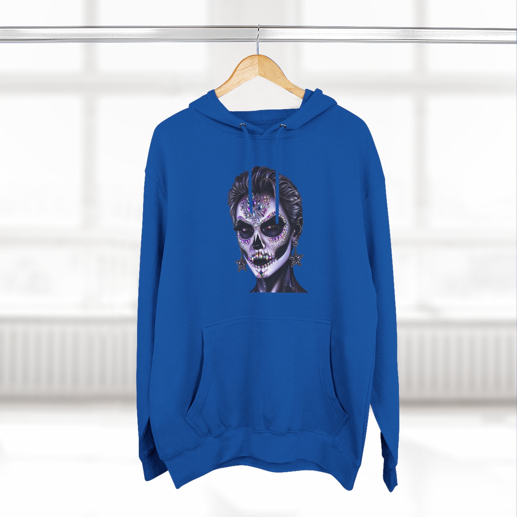 Halloween - Día de los Muertos -Three-Panel Fleece Hoodie