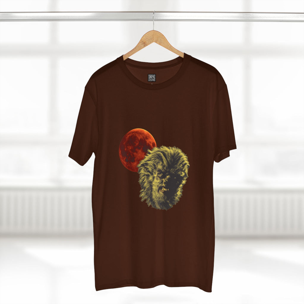 Halloween - Midnight Moon and Werewolf - Adult Staple Tee