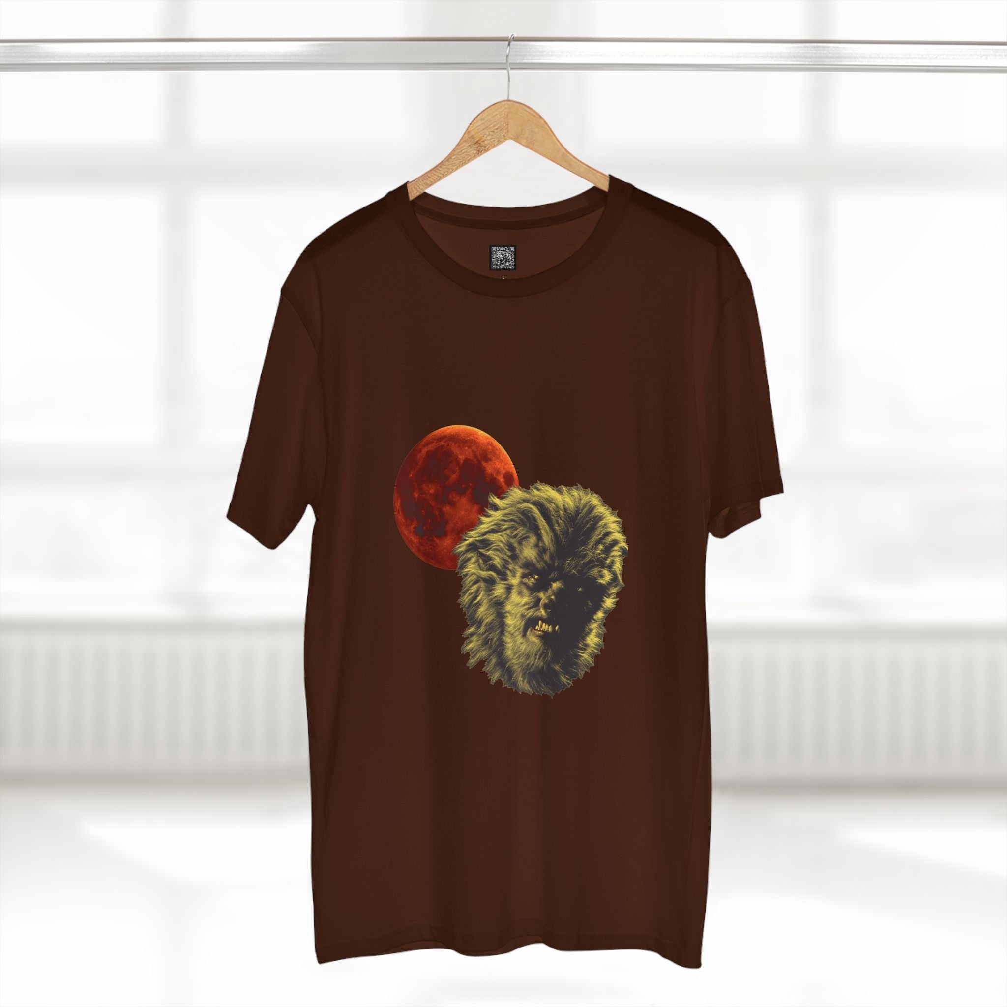 Halloween - Midnight Moon and Werewolf - Adult Staple Tee
