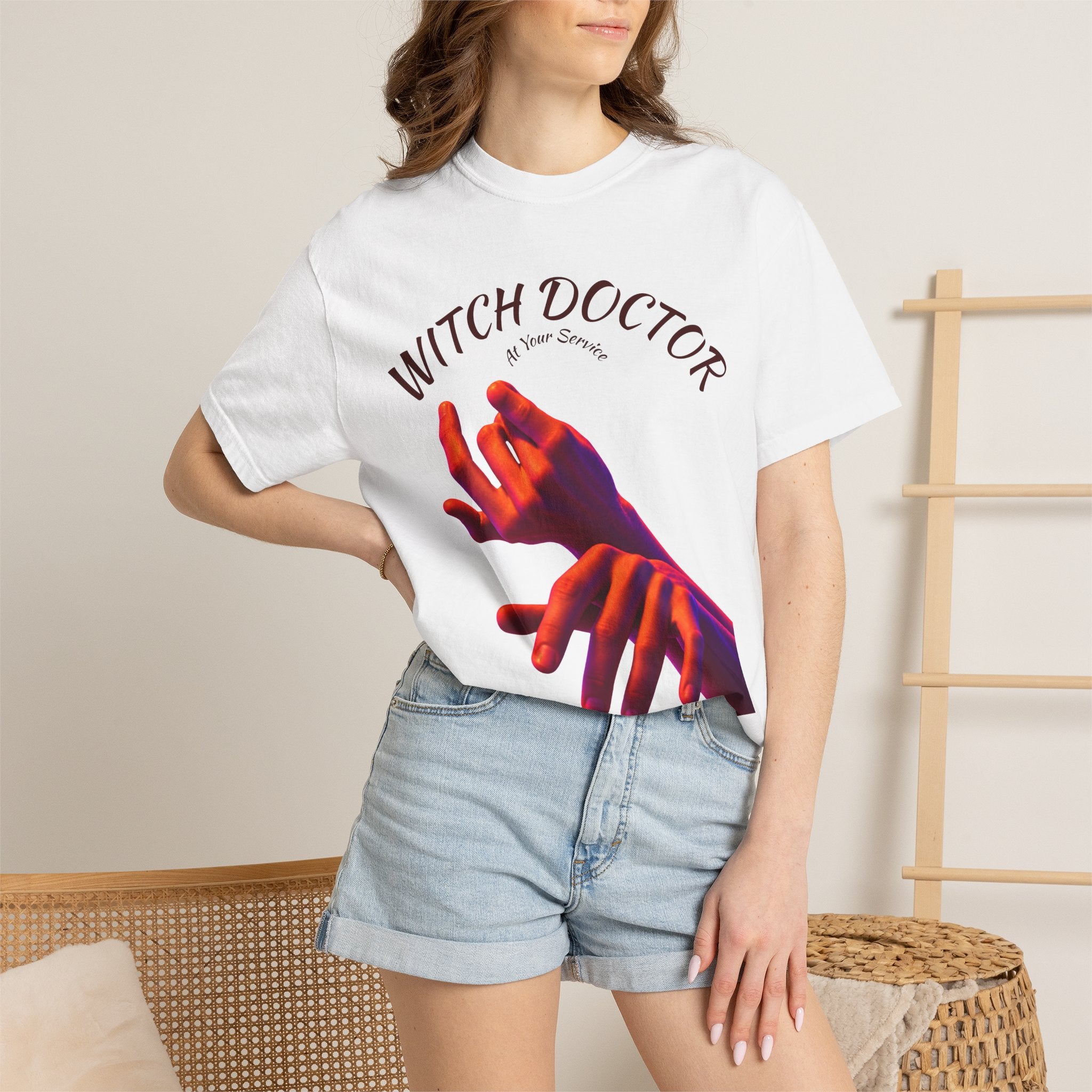 Halloween - Witch Doctor - Unisex Garment-Dyed T-shirt