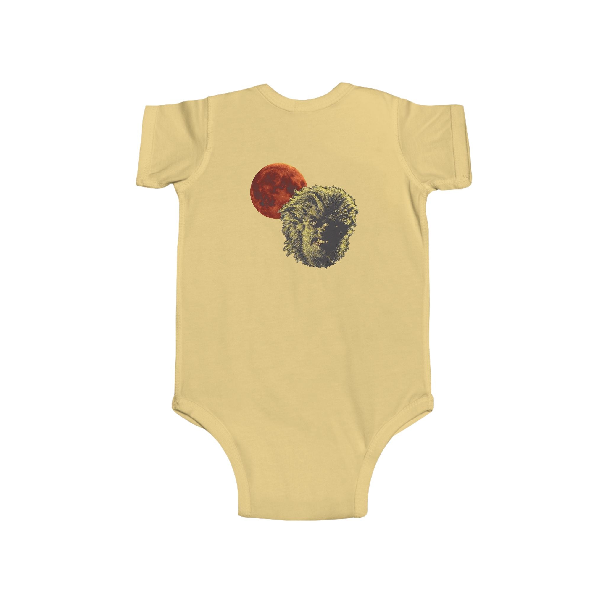 Halloween - Midnight Moon and Werewolf - Infant Fine Jersey Bodysuit