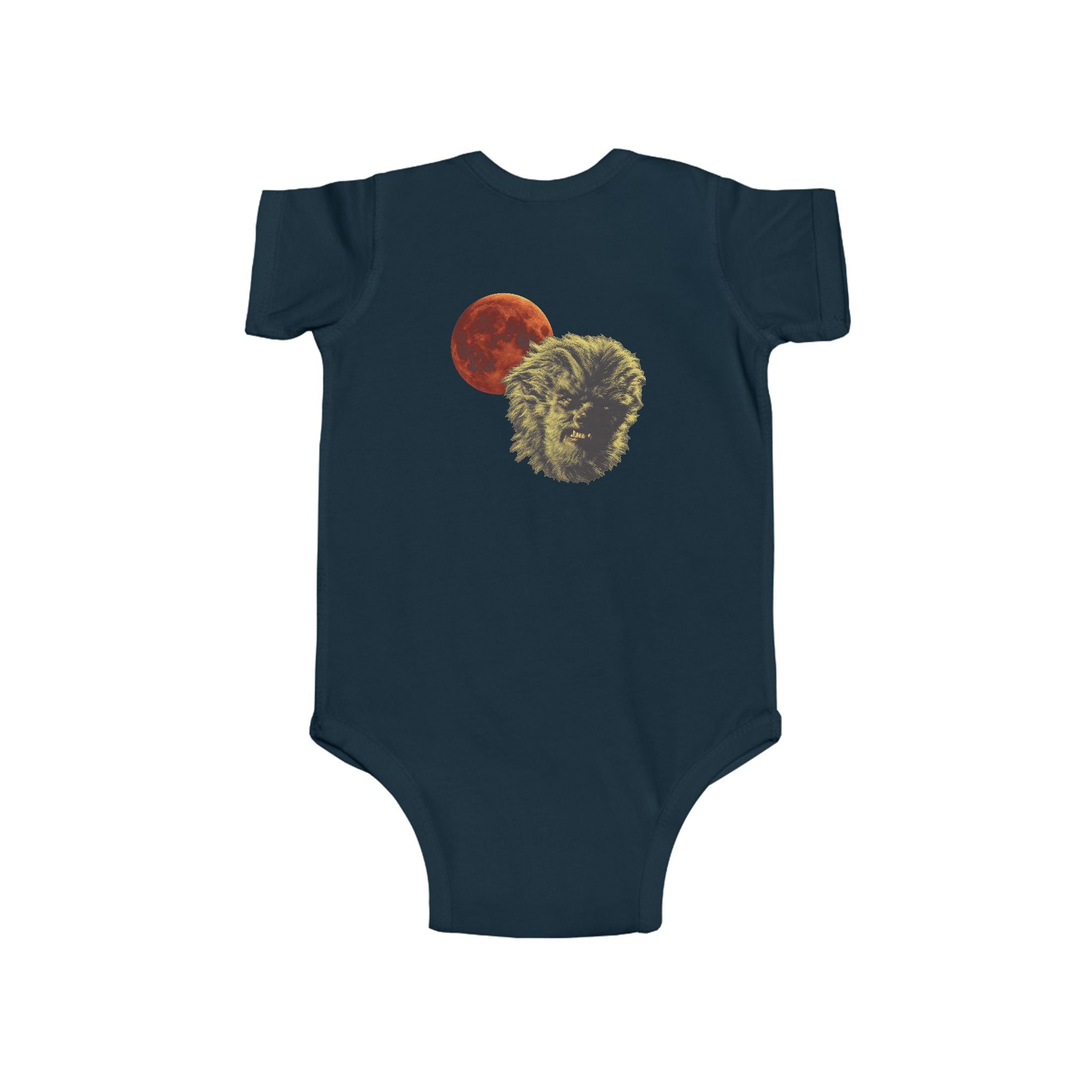 Halloween - Midnight Moon and Werewolf - Infant Fine Jersey Bodysuit