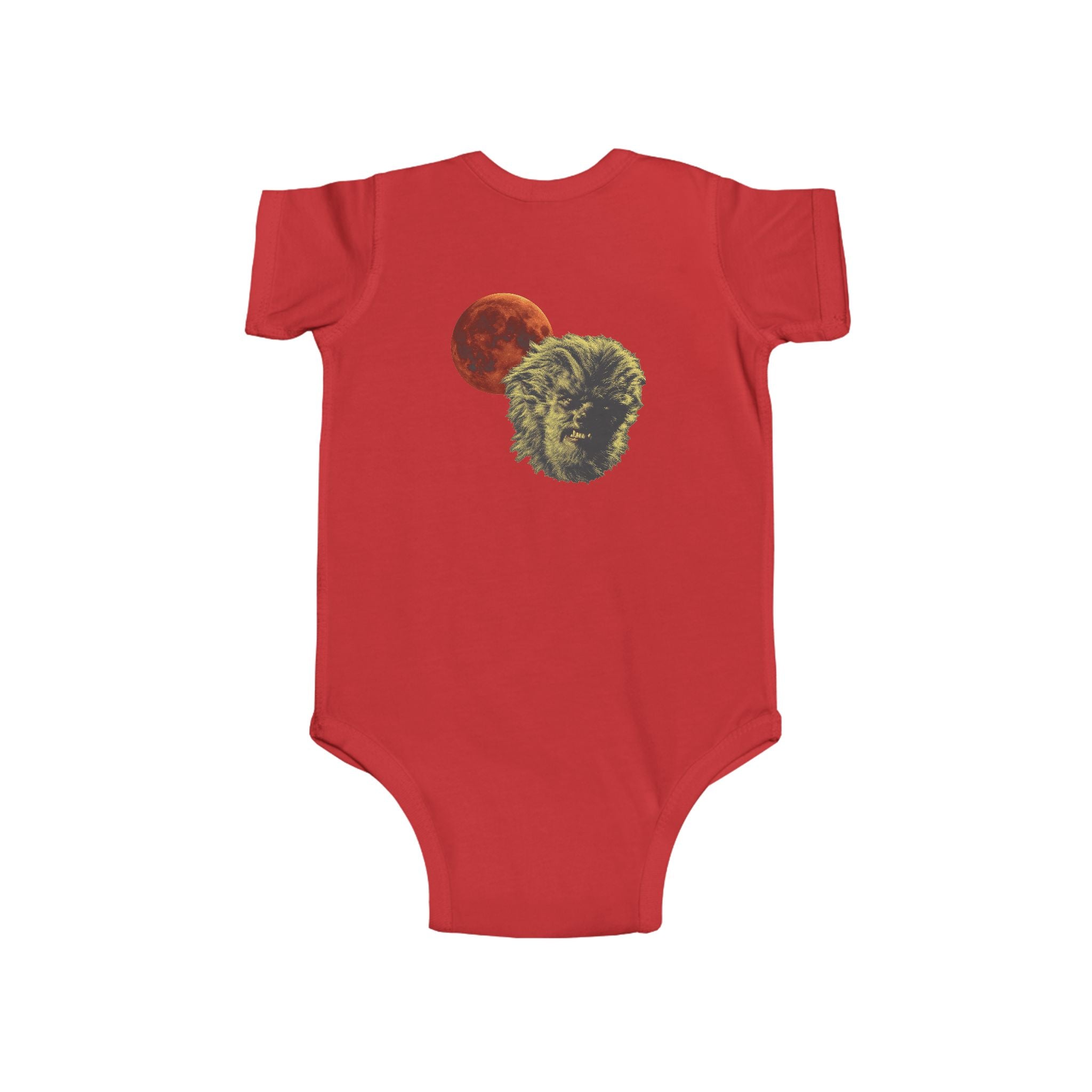 Halloween - Midnight Moon and Werewolf - Infant Fine Jersey Bodysuit