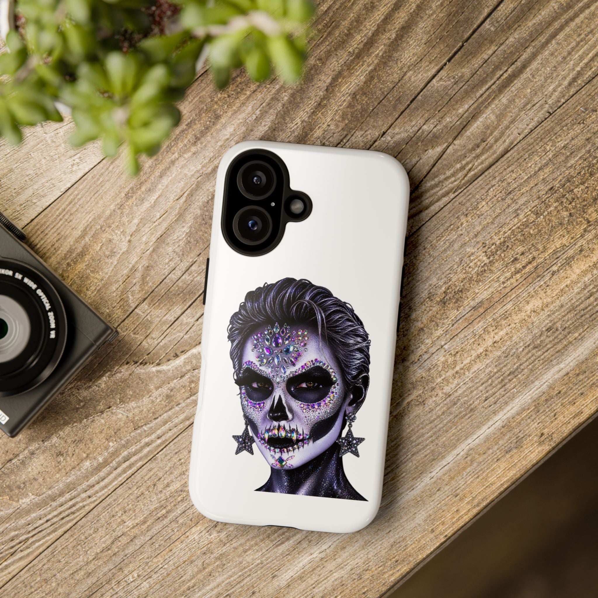 Halloween - Día de los Muertos - iPhone16 Phone Case (Glossy or Matte)