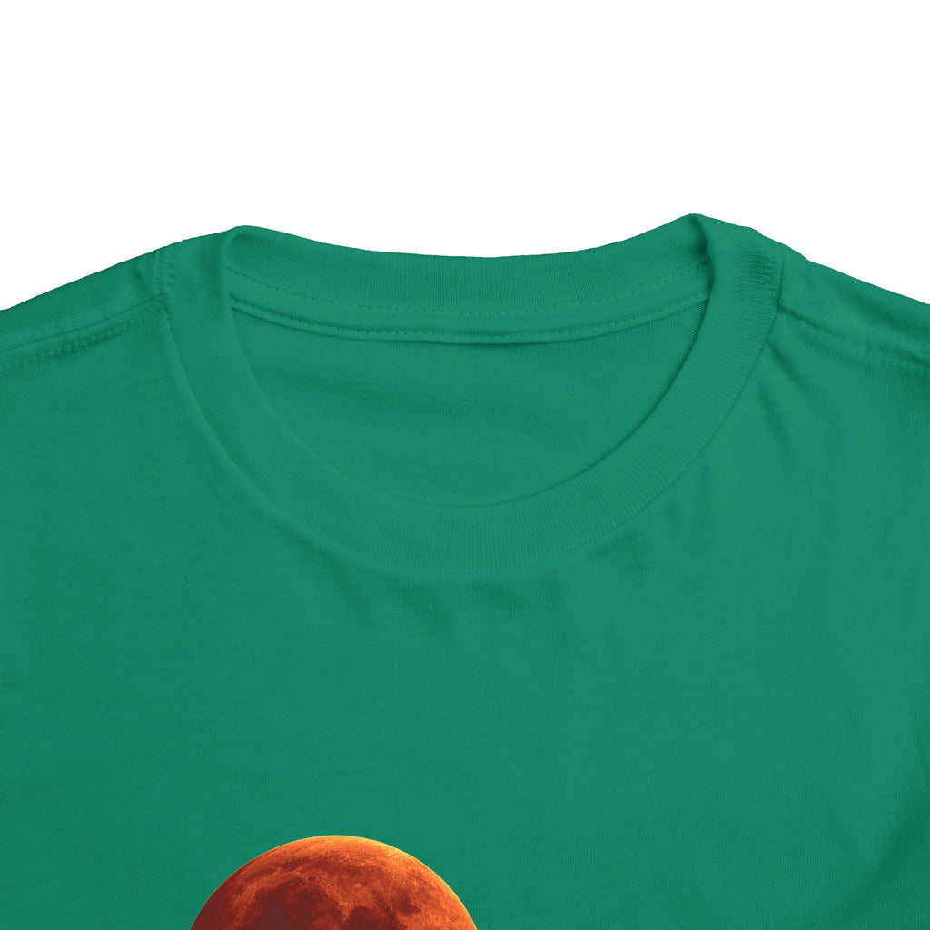 Halloween - Blood Moon and Werewolf - Toddler Short Sleeve Tee