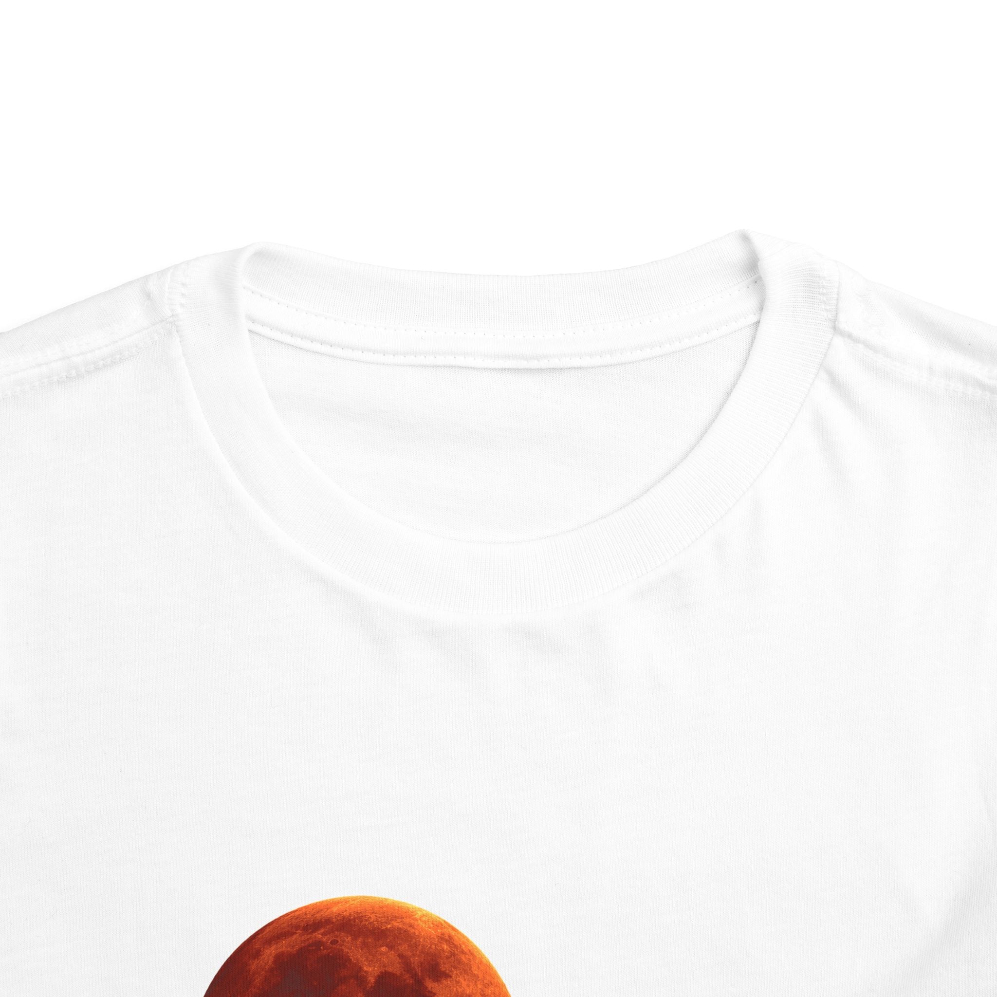 Halloween - Blood Moon and Werewolf - Toddler Short Sleeve Tee