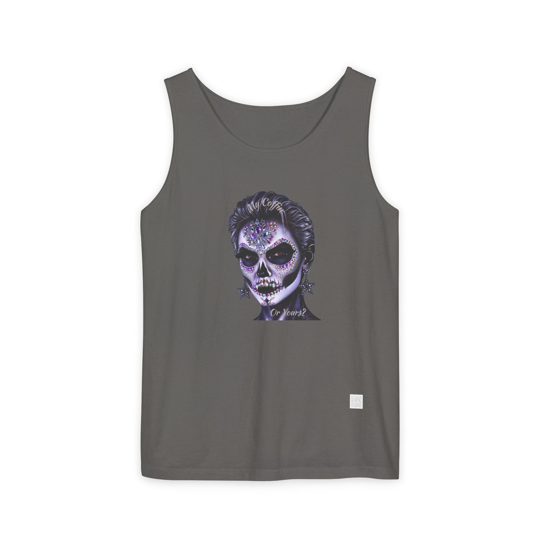 Halloween - Día de los Muertos -Unisex Garment-Dyed Tank Top