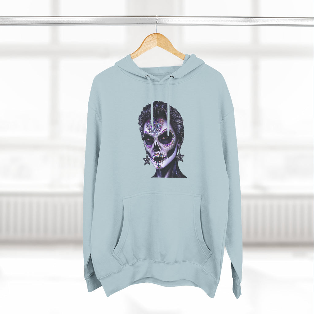 Halloween - Día de los Muertos -Three-Panel Fleece Hoodie