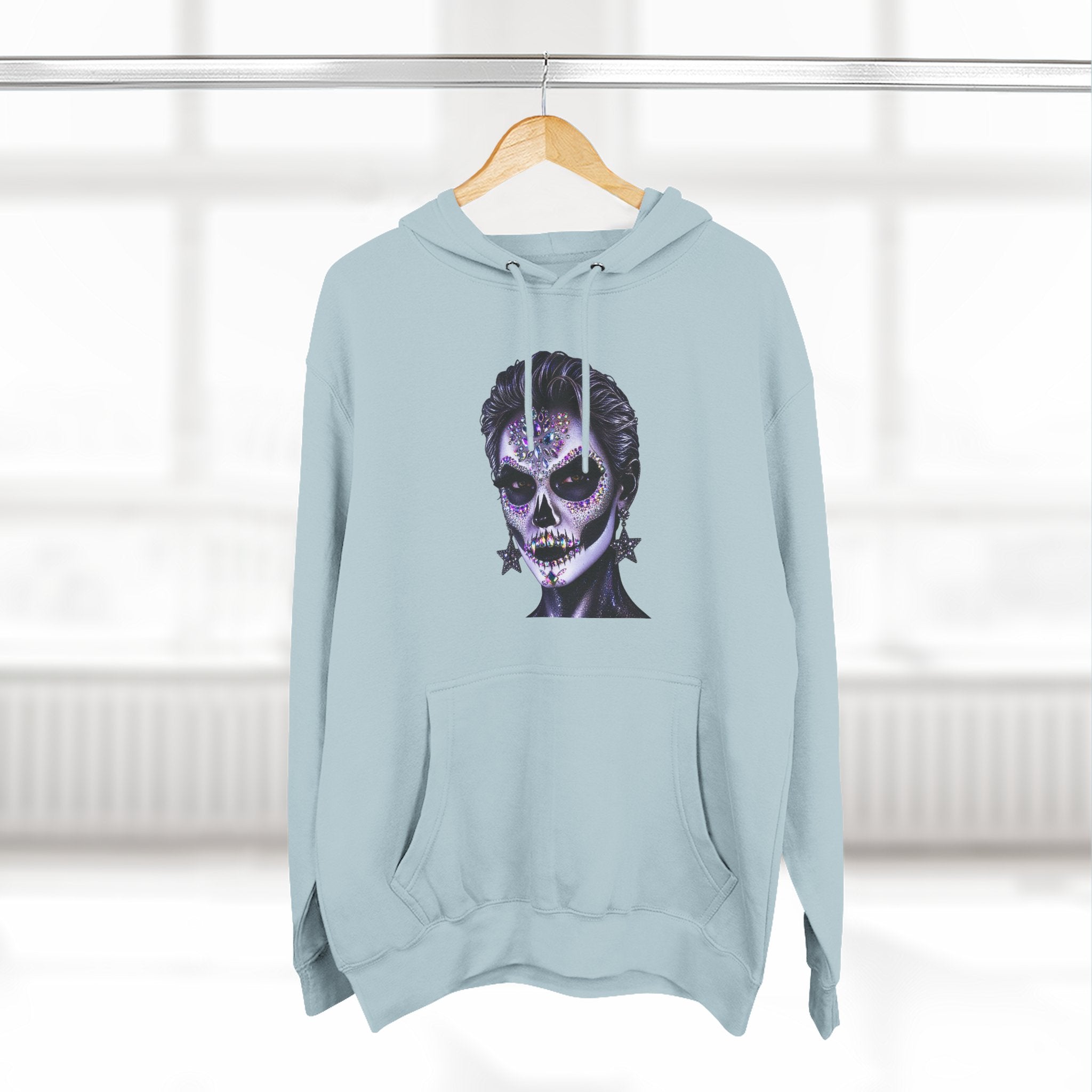 Halloween - Día de los Muertos -Three-Panel Fleece Hoodie