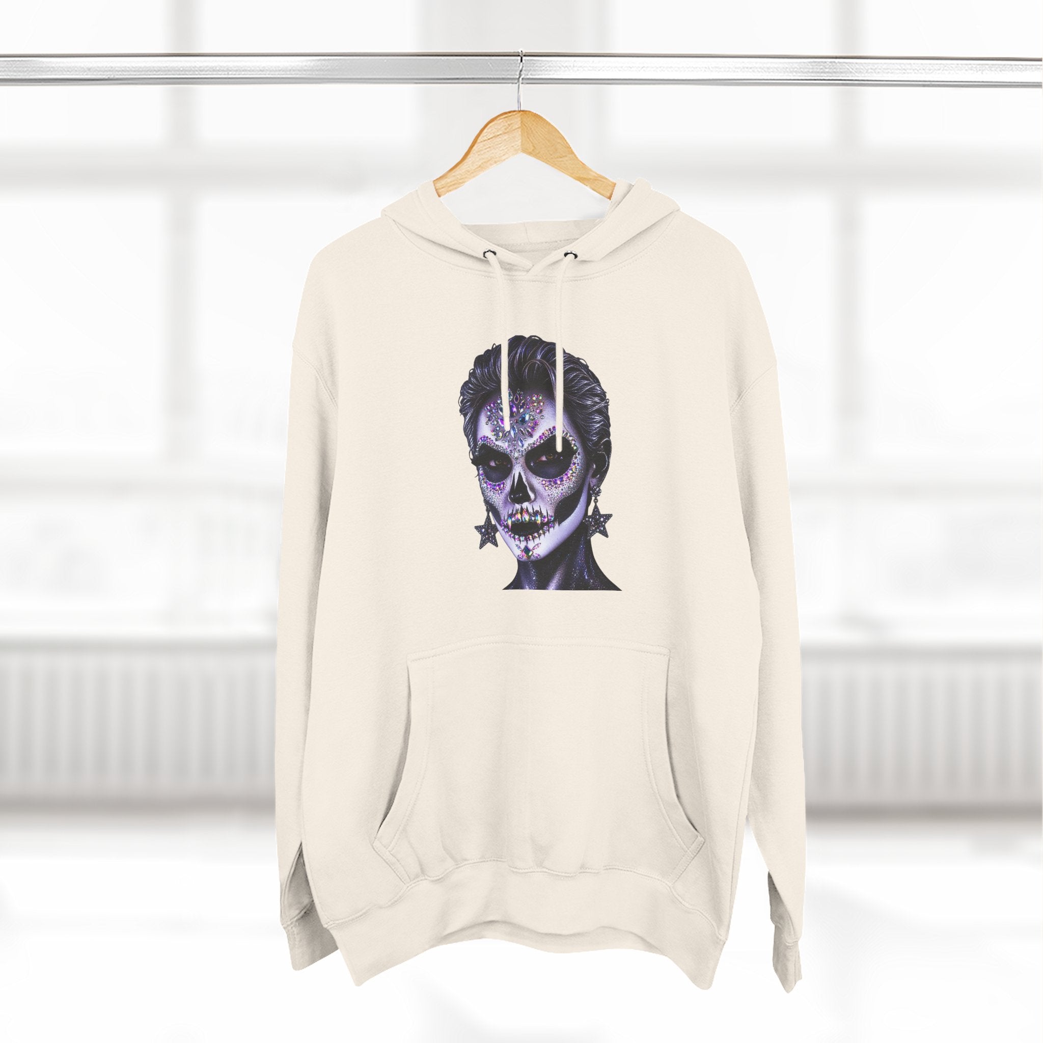 Halloween - Día de los Muertos -Three-Panel Fleece Hoodie