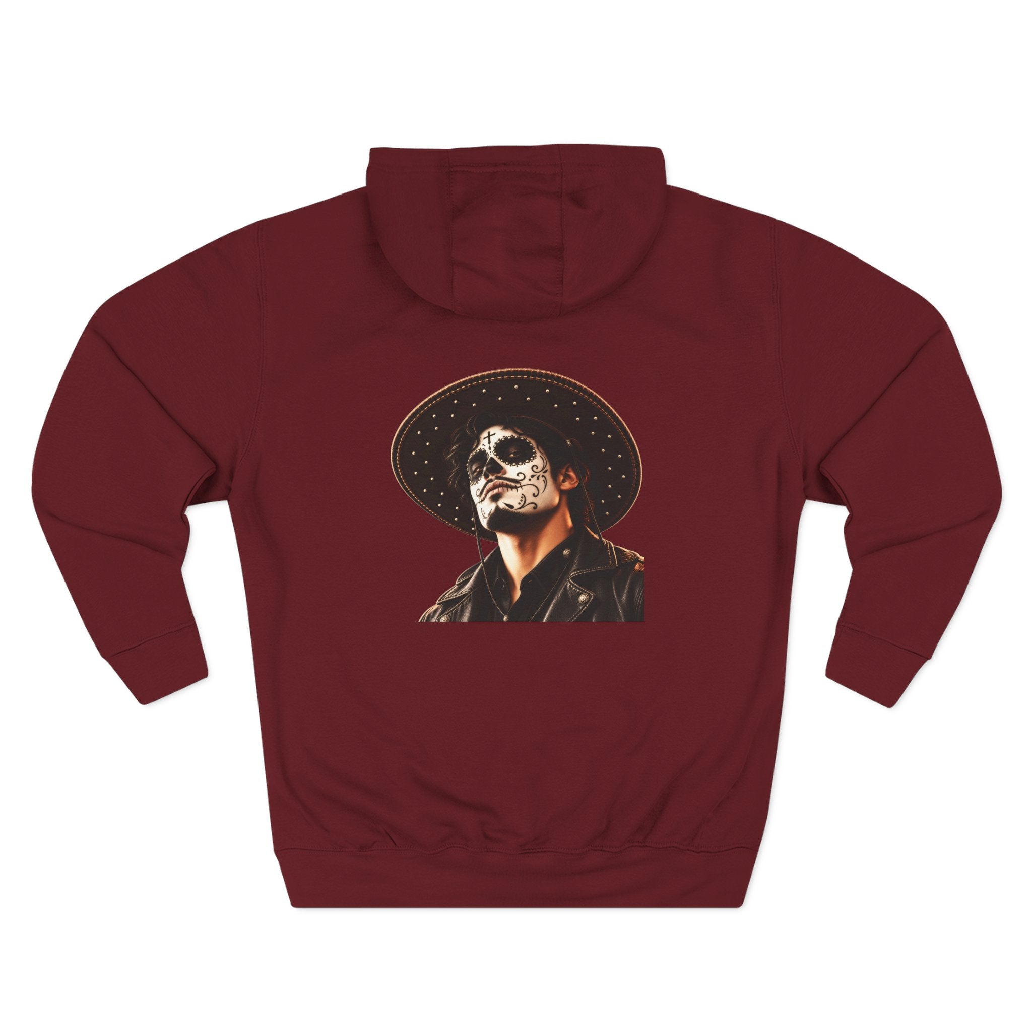 Halloween - Día de los Muertos -Three-Panel Fleece Hoodie