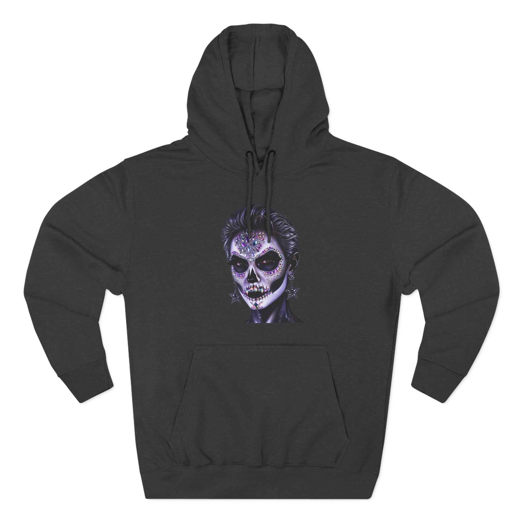 Halloween - Día de los Muertos -Three-Panel Fleece Hoodie