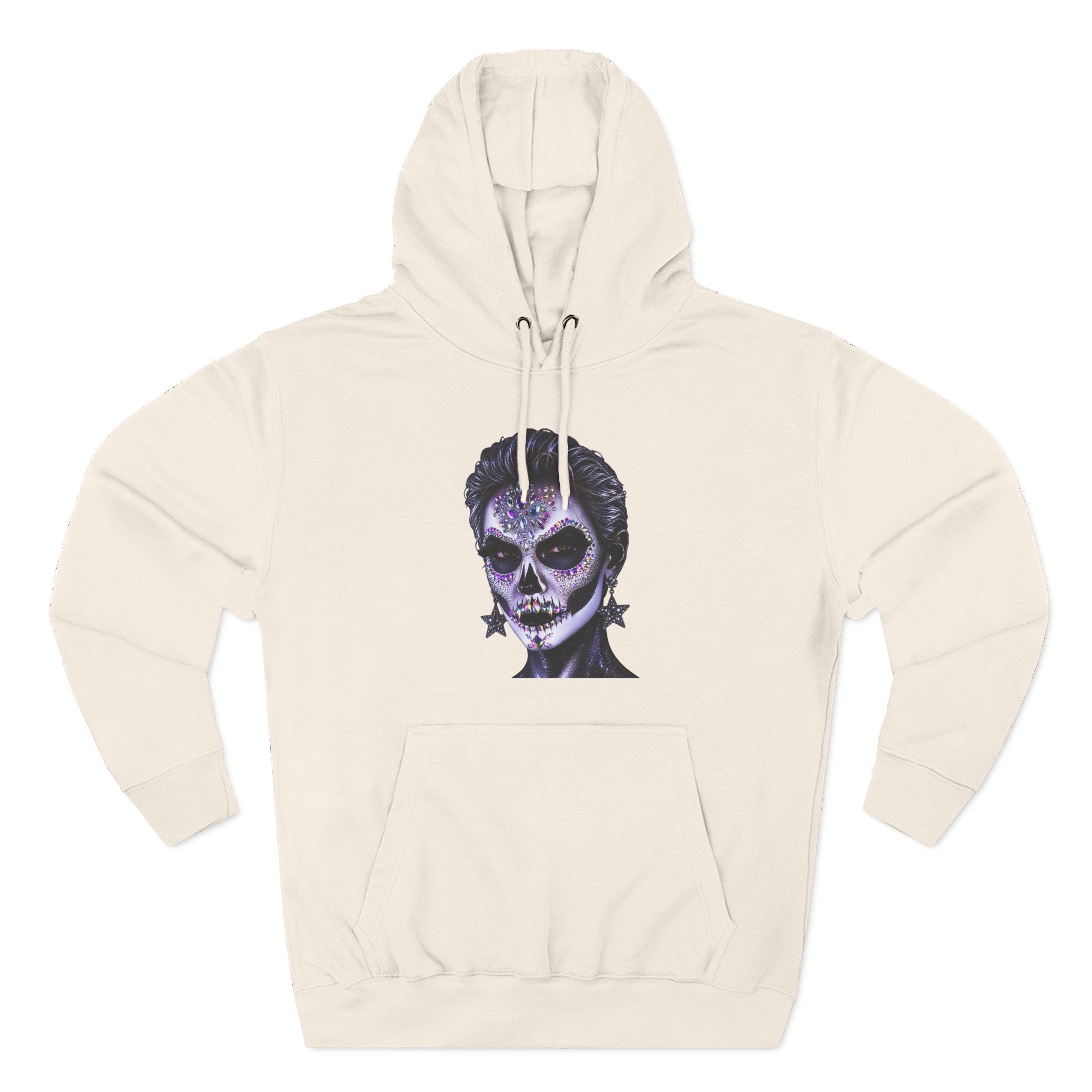 Halloween - Día de los Muertos -Three-Panel Fleece Hoodie