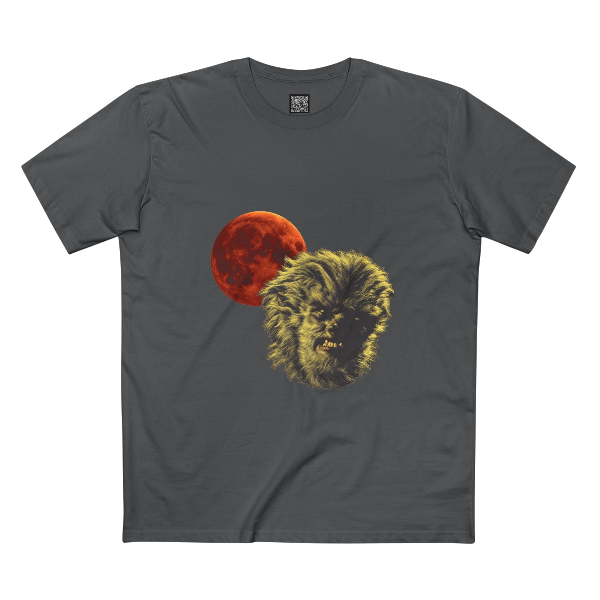 Halloween - Midnight Moon and Werewolf - Adult Staple Tee