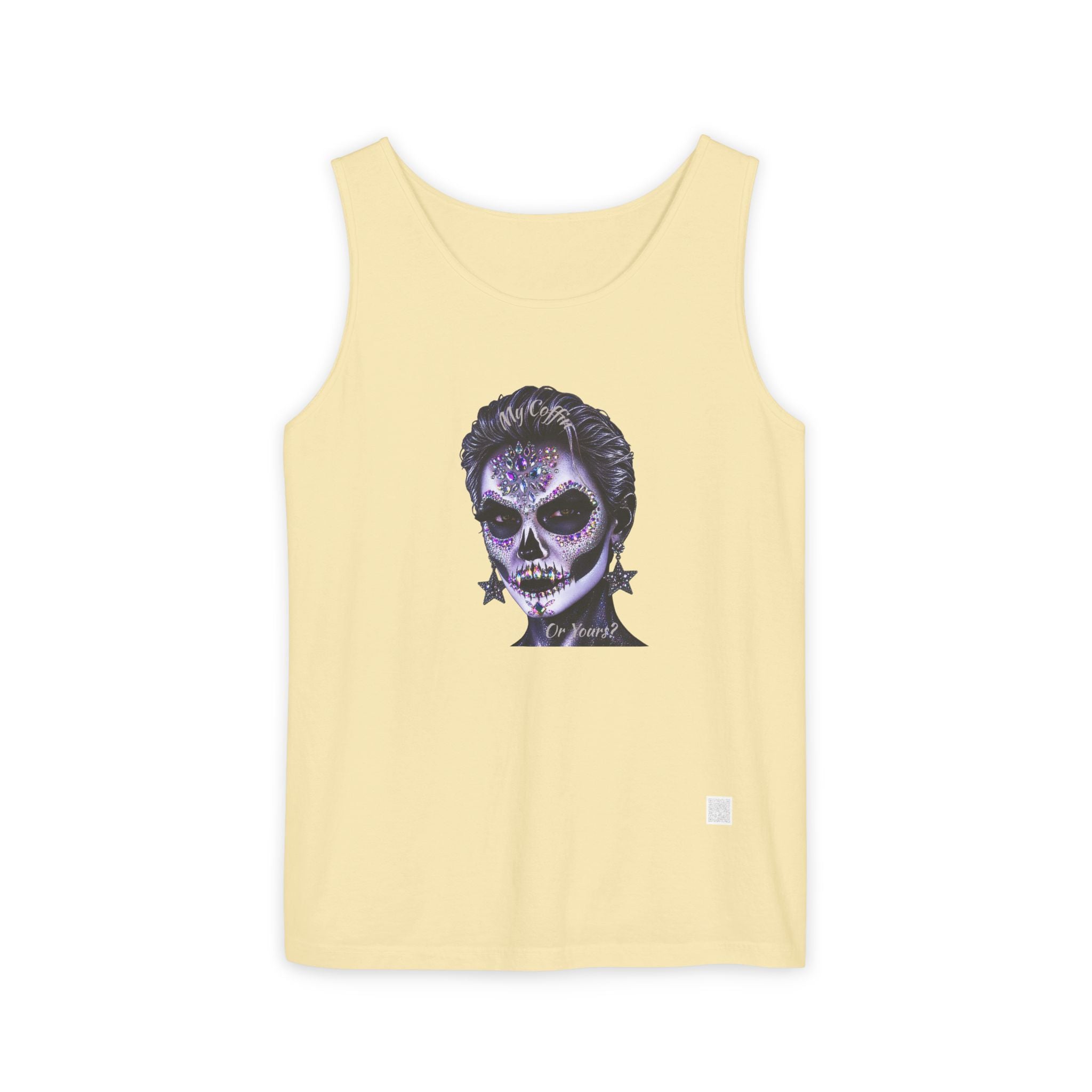 Halloween - Día de los Muertos -Unisex Garment-Dyed Tank Top