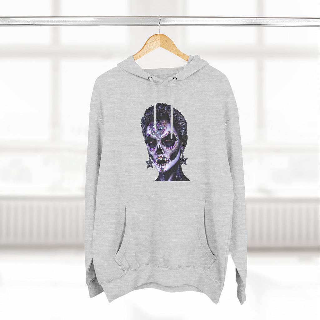 Halloween - Día de los Muertos -Three-Panel Fleece Hoodie