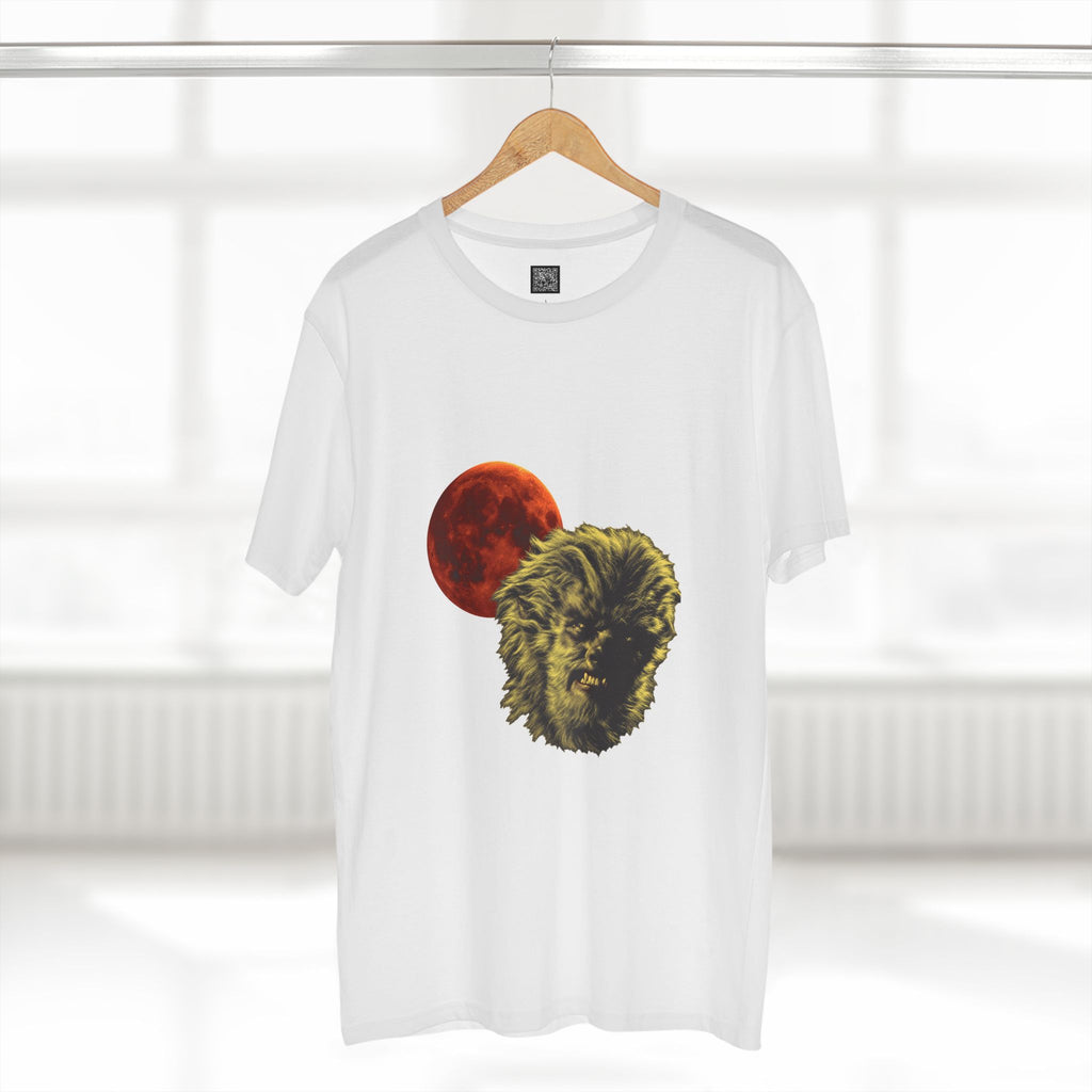 Halloween - Midnight Moon and Werewolf - Adult Staple Tee