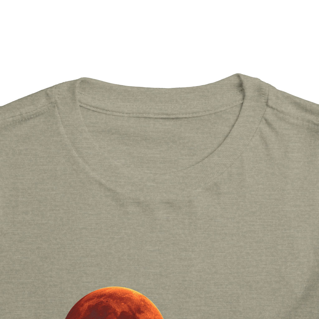 Halloween - Blood Moon and Werewolf - Toddler Short Sleeve Tee