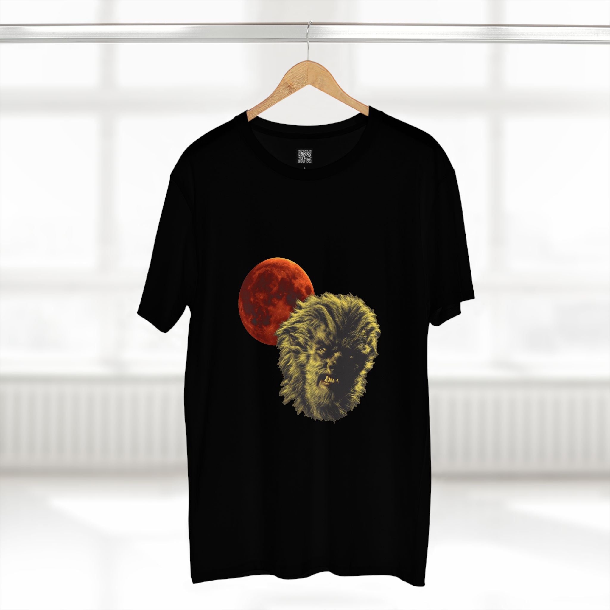 Halloween - Midnight Moon and Werewolf - Adult Staple Tee