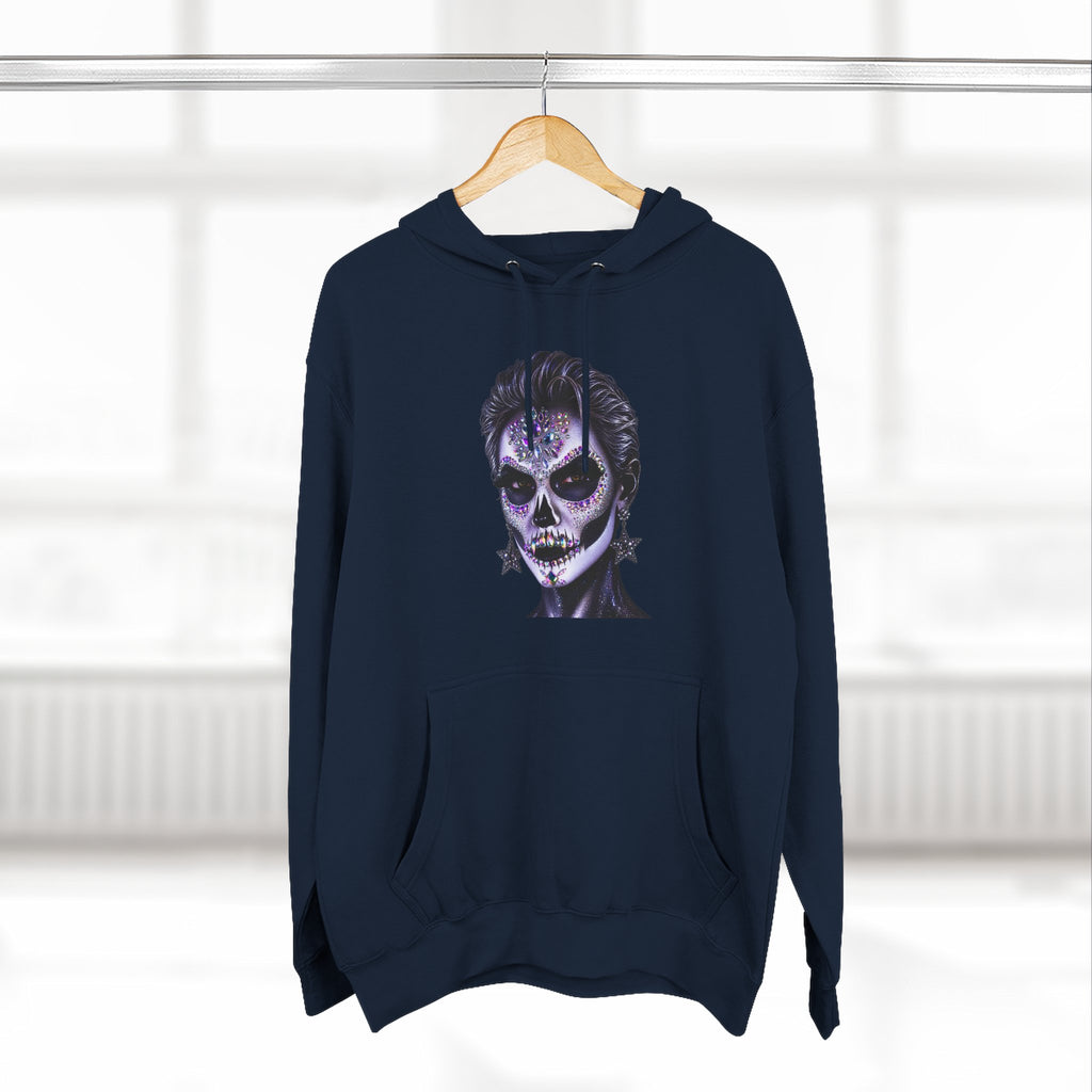 Halloween - Día de los Muertos -Three-Panel Fleece Hoodie
