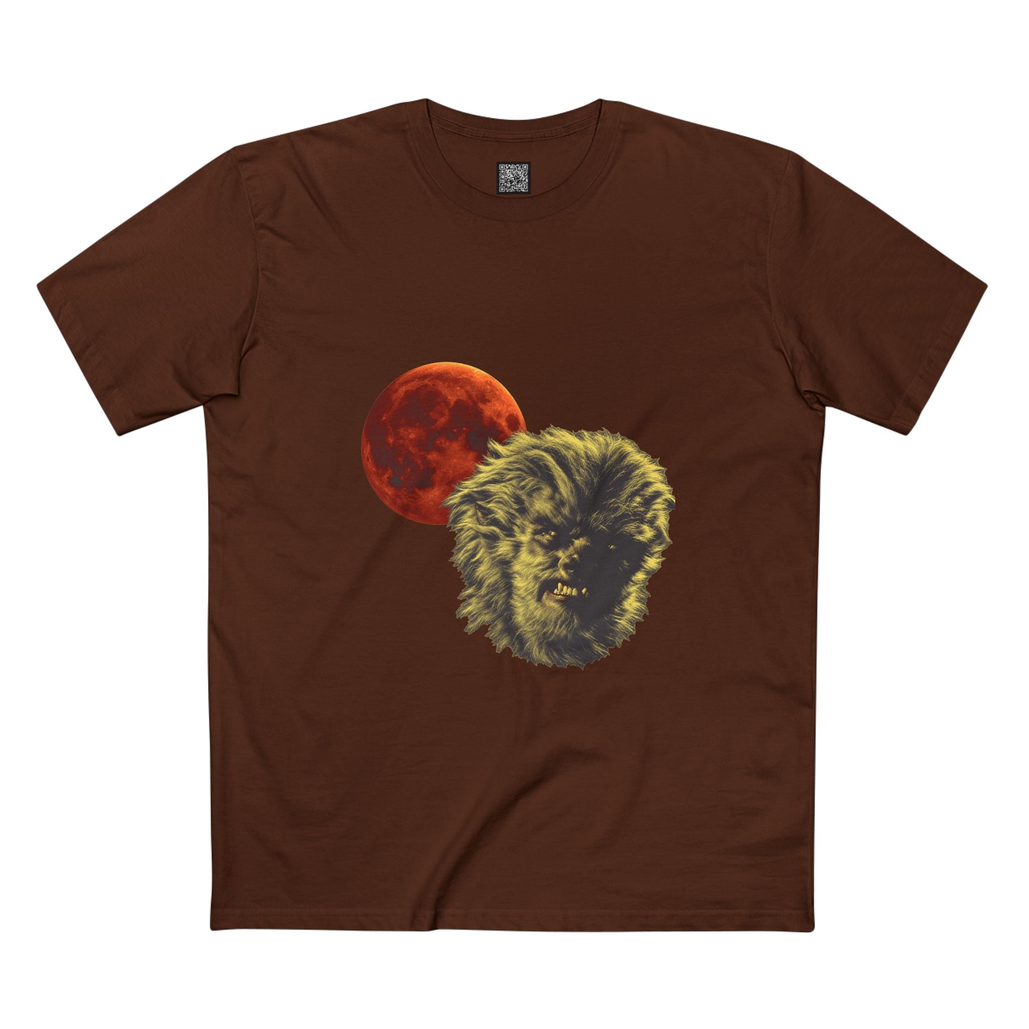 Halloween - Midnight Moon and Werewolf - Adult Staple Tee