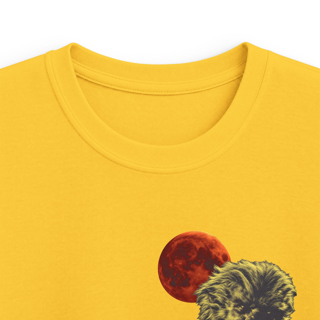 Halloween - Midnight Moon and Werewolf - Kids Softstyle Tee