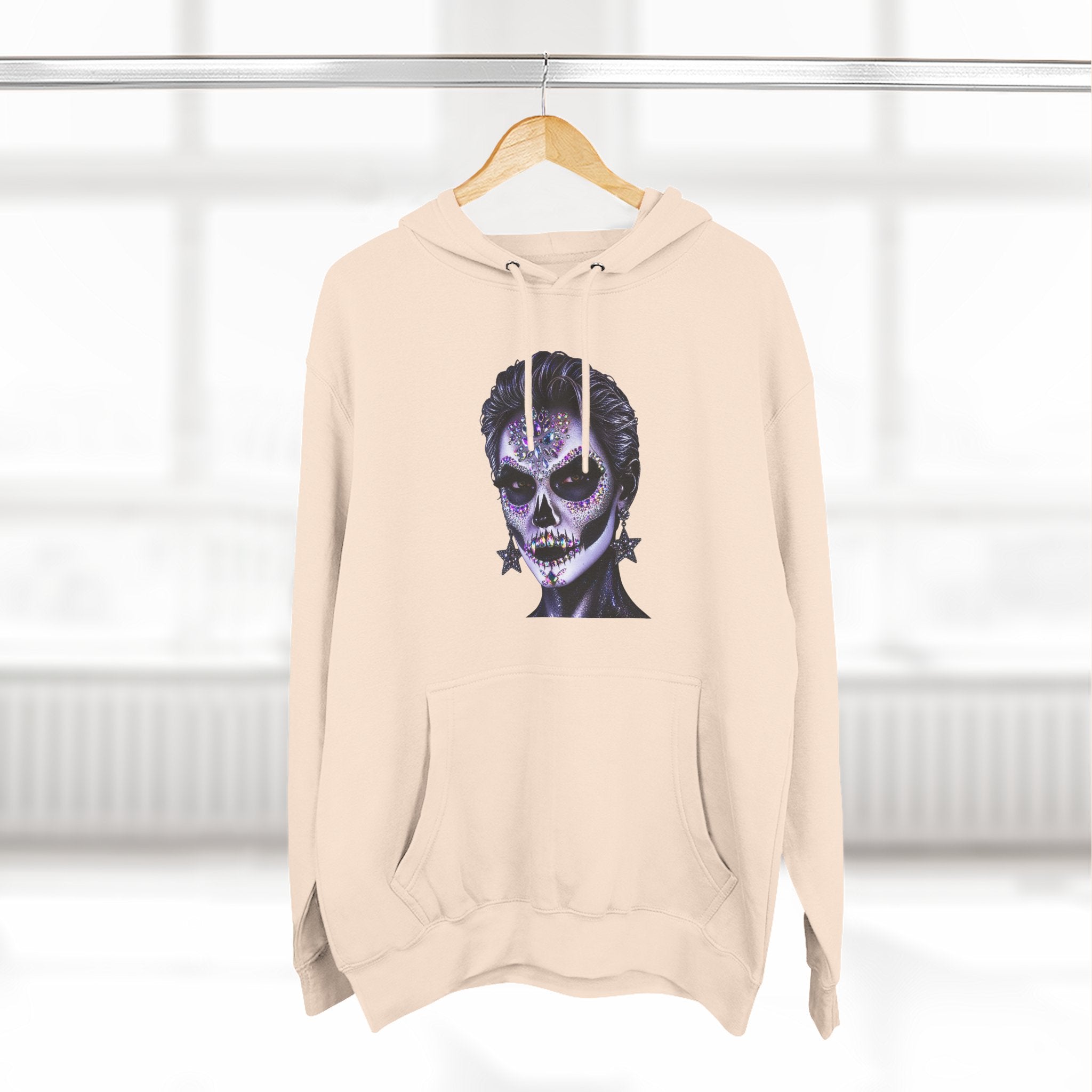 Halloween - Día de los Muertos -Three-Panel Fleece Hoodie