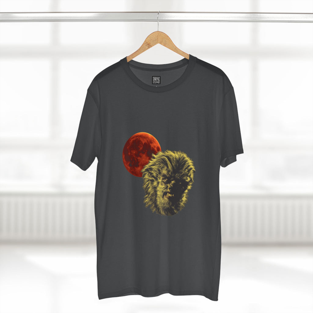 Halloween - Midnight Moon and Werewolf - Adult Staple Tee