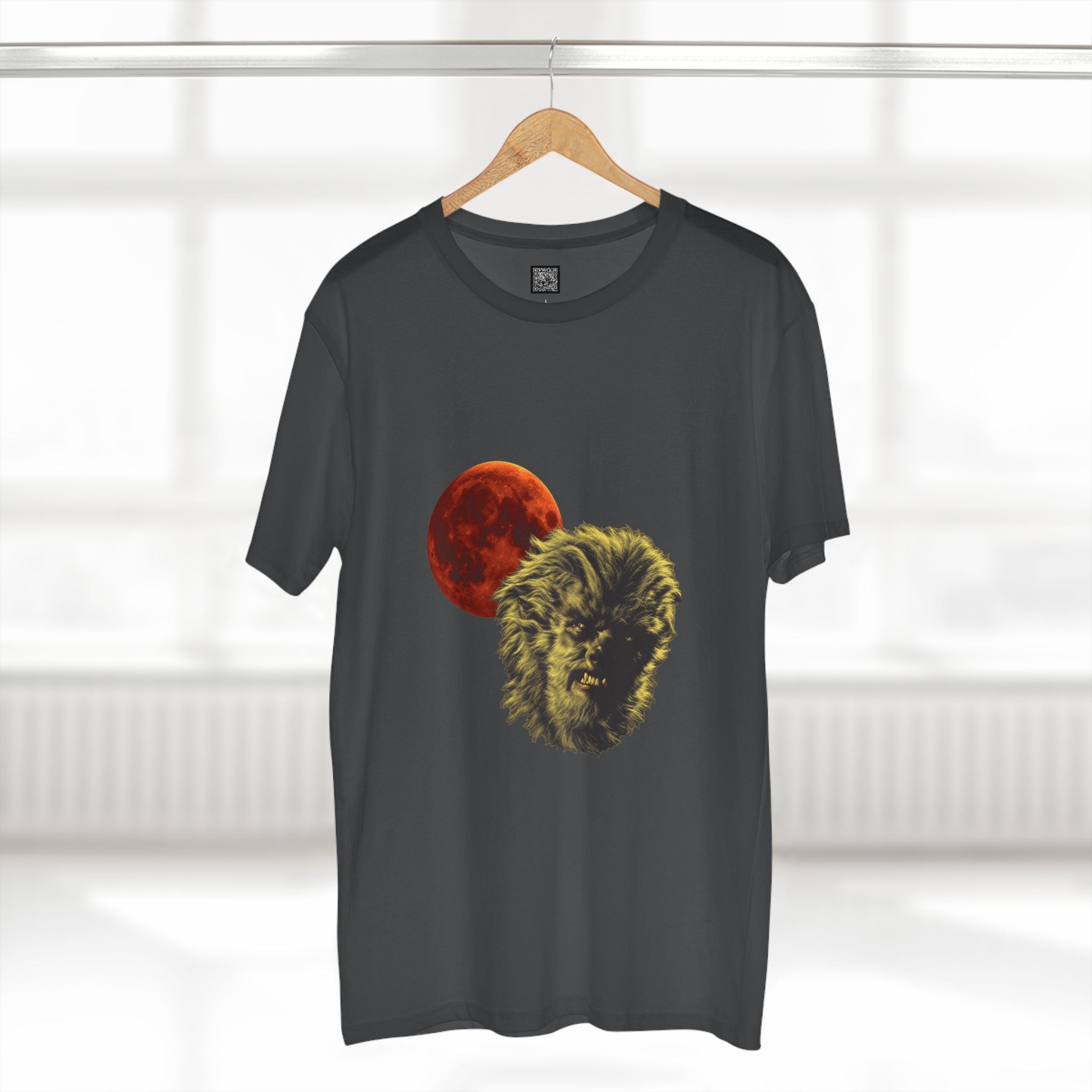 Halloween - Midnight Moon and Werewolf - Adult Staple Tee
