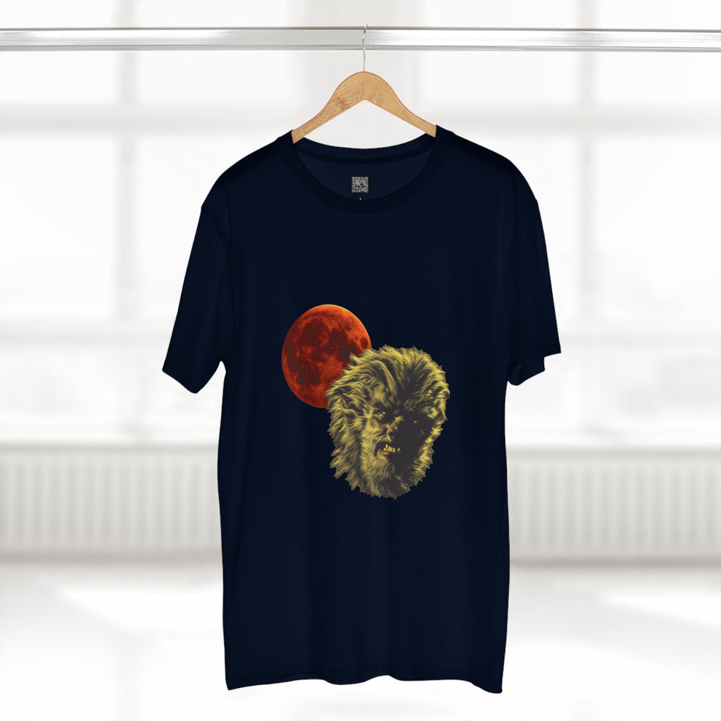 Halloween - Midnight Moon and Werewolf - Adult Staple Tee